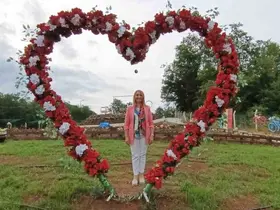 Bilecik’in ilk gül bahçesinde 40 renkte gül yetişiyor
