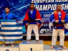 Bilecikli sporcu Avrupa Kuraş Şampiyonu oldu
