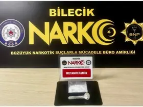 Bilecik’te 1 kişinin üzerinden uyuşturucu madde çıktı
