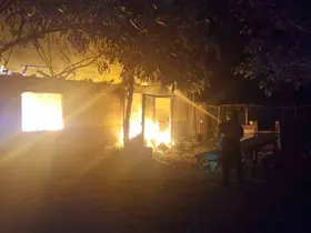 Bilecik’te bahçe fırınındaki ateş bağ evine sıçradı
