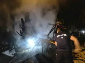 Bilecik’te bir depoda çıkan yangın korkuttu
