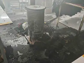 Bilecik’te bir tekstil atölyesinde çıkan yangın korkuttu
