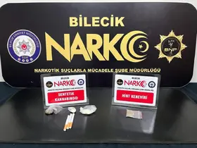 Bilecik’te bonzai ve kenevir tohumu ele geçirildi: 1 gözaltı
