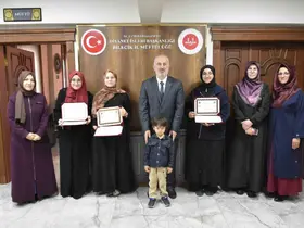 Bilecik’te hafızlara belgeleri verildi
