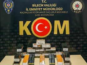 Bilecik’te kaçakçılık operasyonu; binlerce makaron ele geçirildi
