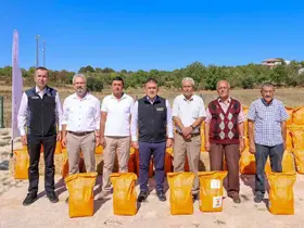 Bilecik’te kanola tohumu dağıtımı yapıldı
