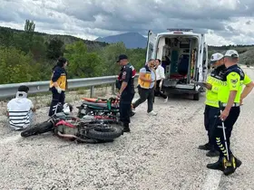 Bilecik’te motosiklet kazası: 1 yaralı
