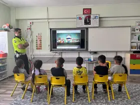 Bilecik’te öğrencilere trafik eğitimi verildi
