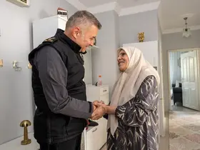 Bilecik’te şehit aileleri ziyaret edildi
