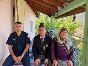 Bilecik’te şehit yakınları ve gazilere vefa ziyareti

