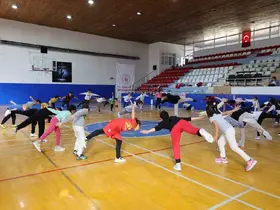 Bilecik’te spor antrenmanları
