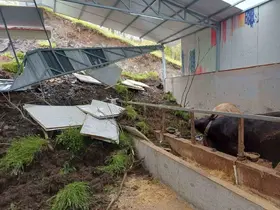 Bilecik’te toprak kayması
