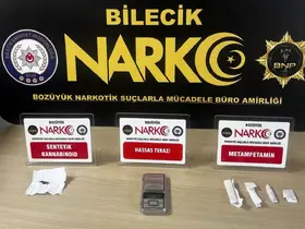Bilecik’te uyuşturucu operasyonu
