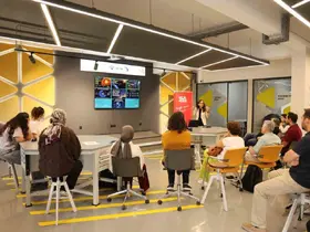Bilim söyleşilerinde hidrojen ve yakıt pili teknolojileri konuşuldu

