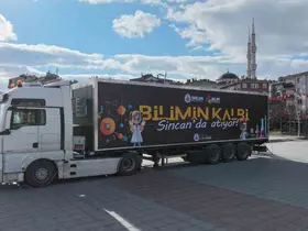 ’Bilim Tırı’ Sincan’da çocuklarla buluşuyor
