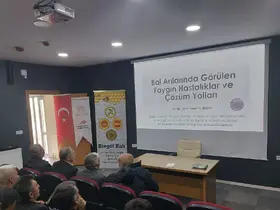Bingöl’de arıcılara seminer verildi
