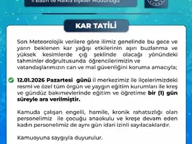 Bingöl’de eğitime 1 gün ara
