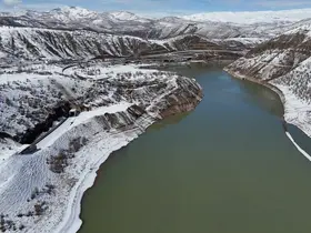 Bingöl’de kar sonrası güzel manzaralar ortaya çıktı
