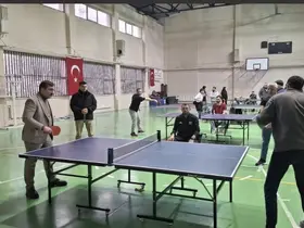 Bingöl’de masa tenisi turnuvası başladı
