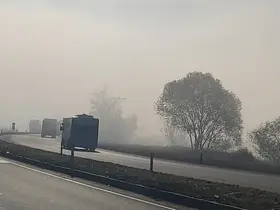 Bingöl’de sis etkili oldu
