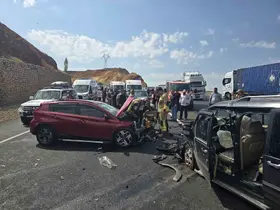Bingöl’de trafik kazası: 6 yaralı
