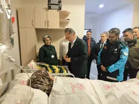 Bingöl’de yeni yılın ilk bebeği "Mihrişah" oldu
