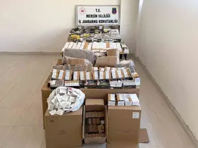 Binlerce makaron ele geçirildi: 4 gözaltı
