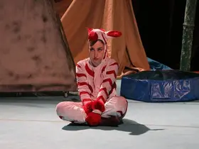 "Bir Zebra Müzikali" minik seyircilerle buluştu
