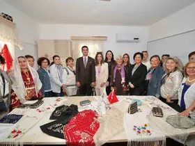 Bitez Kadın Yaşam Merkezi açıldı
