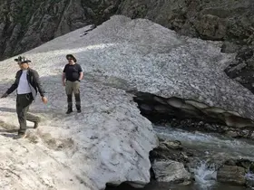 Bitlis’in kar suları Van Gölü’ne güç katıyor
