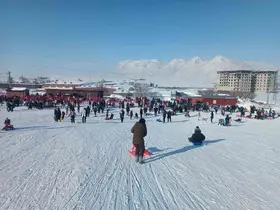 Bitlis’te kayak merkezine yoğun ilgi
