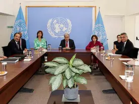 BM, KKTC ve GKRY liderleri arasında üçlü görüşme
