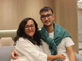 Böbreği ile oğluna ikinci kez hayat verdi
