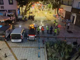 Bodrum Çarşı Mahallesi’nde kapsamlı temizlik
