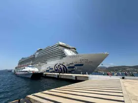 Bodrum’a 2 bin 124 yolcuyla geldi
