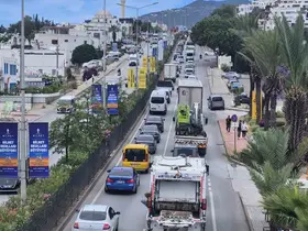 Bodrum’a 24 saatte 20 bin araç giriş yaptı
