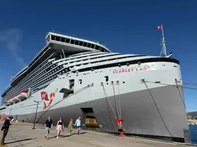 Bodrum’a dev kruvaziyer ile 2 bin 637 turist geldi
