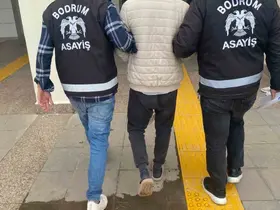Bodrum’da 11 yıl 9 ay hapis cezasıyla aranan şahıs yakalandı

