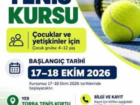 Bodrum’da ücretsiz tenis kursu başlıyor
