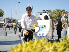 Bodrum’da yeni nesil elektrikli yol süpürme araçları hizmete girdi
