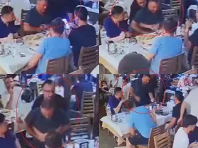 Boğazına lokma kaçan vatandaşı Heimlich manevrası kurtardı
