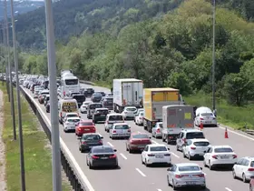 Bolu Dağı Tüneli’nden bayramda 1 milyon araç geçti
