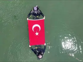 Bolu İtfaiyesi’nden nefes kesen tatbikat: Dalgıçlar göreve hazır
