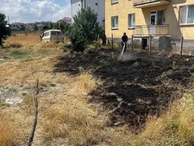 Bolu’da 2 köy ve 1 mahallede ot yangını
