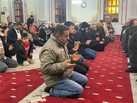 Bolu’da Berat Kandili’nde camiler doldu taştı
