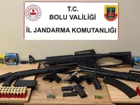 Bolu’da düğün magandalarına geçit yok: 7 silah ele geçirildi
