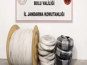 Bolu’da kablo hırsızlarını JASAT ekipleri yakaladı
