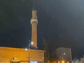 Bolu’da kar yağışı etkili oluyor
