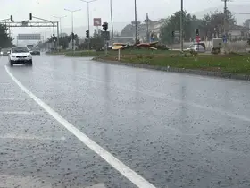 Bolu’da serinleten yağış
