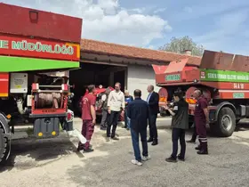 Bolu’da yangın söndürme araçları zorlu sezon öncesi denetimden geçti
